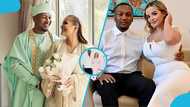 President Mahama's eldest son, Shafik, steals show with wife as they celebrate major milestone, photos
