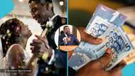 Bank of Ghana warns against spraying cedis at weddings and making money bouquets