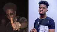 2020 Artiste of the Year Kuami Eugene seen at VGMA 2021; says he's not here to play