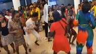 Video of young ladies battling it out in heated dance competition at Bofowaa's birthday party goes viral