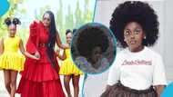 Nana Akua Addo's daughter causes a stir as she stuns in white ruffled dress and GH¢250,000 Van Cleef & Arpels jewellery set