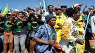 S.Africans rally to mark Marikana massacre 10th anniversary