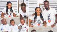 Lil Win: Kumawood actor celebrates his son's birthday with his wife and children in cute photos