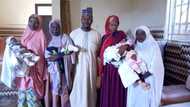 Man with several wives gives birth to 4 kids in 3 weeks; says he wants 36 more