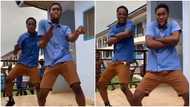 Nsutaman SHS: Talented schoolboys show off thrilling dance moves in video, peeps excited