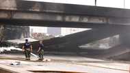 Major US highway reopens two weeks after overpass collapse