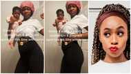 Many react as young lady finds out she's pregnant with twins just 2 months after giving birth
