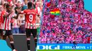 Ghana Flag Hoisted High as Williams Brothers Score for Athletic Bilbao