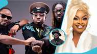 Beverly Afaglo: Praye Tietia struggles for words during a courtesy visit to bandmate, choirmaster