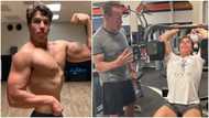 Arnold Schwarzenegger's Son Baena Shows Off Shredded Body as He Films First Action Movie