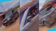 Seniorman Layla cruises in GH¢800k Range Rover Sport in video