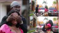 Nana Cheddar surprises his wife with 2 customised Land Cruisers, video pops up
