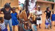 Boy who went viral for eating big fufu at 'Our Day' gets lucky; set to be relocated to Canada