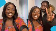 Ghanaian lady celebrates brother for taking her to Canada: "Pray for good siblings"
