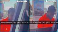 Shell fuel station employee caught ripping off customer in viral video, peeps react