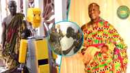 GH boy Kwame Acheampong builds humanoid robot that talks, receives a scholarship from Otumfuo