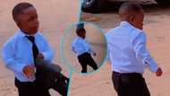 Talented boy with super moves whines waist as he dances, viral video melts hearts: "He's an ancestor"