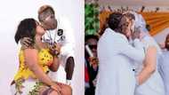 "This love no be by force" - Patapaa's ex-girlfriend mocks the rapper and his 'obroni' wife in video