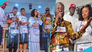 Nana Ama McBrown mesmerised by Dr Likee and his boys as they perform on her show