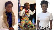 She's a big girl now: DJ Switch poses in shorts in new photos from US, her looks stir reactions