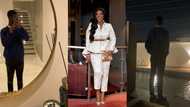 5 photos from Jackie Appiah’s mansion with cute swimming pool pop up; elegance and pure class