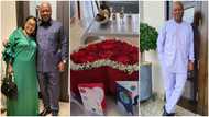 Valentine's Day 2023: Lordina sends love message with cute photos to Mahama, fans gush: "So adorable"