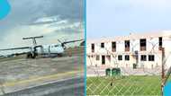 Accra to Wa flight: Ghanaian lady goes viral after showing inside Wa airport