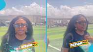 “Silence is golden”: Nana Aba stays calm amid reporter's childish questions, fans praise her