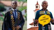 Brilliant GH young man graduates as valedictorian of UG despite losing mother at age 8