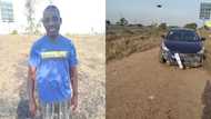 Kind stranger single-handedly saves man hit & abandoned by trailer on Motorway