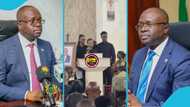 Omane Boamah's children read tribute with teary voice: "You were more than a father"
