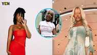 Gyakie stands out at Grammy African Nominees Brunch as she slays a long denim skirt: "Her style stresses me"