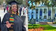 How woman earned her first and master's degrees from same university she worked as a caregiver