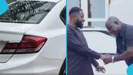 Rev Akwasi Boateng overwhelmed with emotions as he's gifted another car by Prophet ElBernard, video