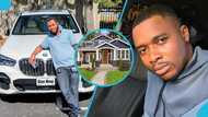 Twene Jonas: Ghanaian social media sensation shows off his luxurious mansion in US