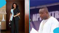 Serwaa Amihere claps back at man over serious allegation linking her to Wontumi, fans react