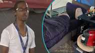 Determined Black man who lived in tent under bridge for 2 years graduates as valedictorian in US