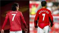 How Manchester United plan to hand Cristiano Ronaldo the no.7 shirt currently worn by Edinson Cavani