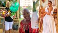 Cheers to growth and greatness - Victoria Lebene 'chills' with hubby Nkonkonsa as she marks 31st b'day