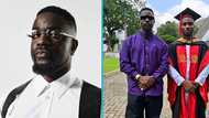 Ghanaian rapper Sarkodie's little brother graduates as a minister of God