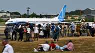 Boeing profit falls as 787 deliveries still halted