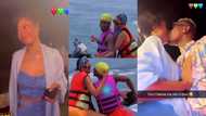 Love is sweet - Shatta Wale says as he takes new girlfriend jet-skiing; video drops