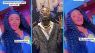 Lil Win's wife gives epic reply to trolls about staying long in Ghana, amid Trump's US deportation agenda