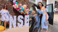 Beautiful photos drop as Nadia Buari celebrates her 39th birthday in style