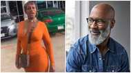 Video of 60-year-old woman with super curvy body wearing a figure-hugging dress wows many