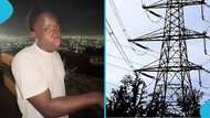 Ghana's electricity supply wows Nigerian man as emotional video sparks online reactions