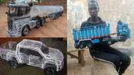 "This is impressive" - Many wowed as creative man builds tanker truck by himself