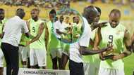 Coach Otto Addo presents Jordan Ayew with a Golden Boot for reaching 100th cap: "Respect the Ayew brothers"