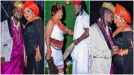 "She gave her daughter old one" - Fans say as Regina Daniels’ mother reportedly weds young lover; photos drop