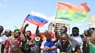 Pro-Russia demonstrators rally in Burkina after coup
